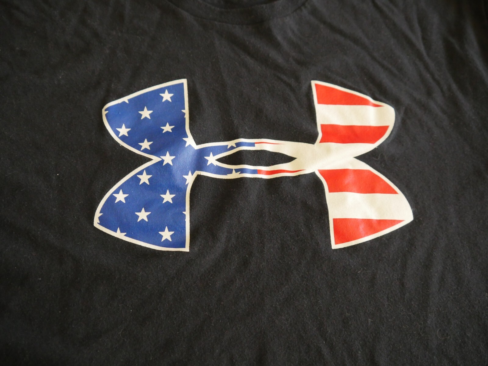 Under Armour Men's Freedom Stars & Stripes T-Shirt 1353974 001 Black Medium gallery