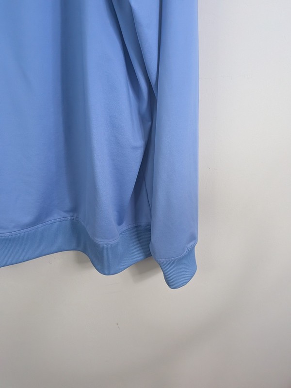 Footjoy Pullover Men's 2XL Blue 1/4 Zip Nylon Stretch Golf Casual gallery