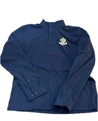 Under Armour Navy Tactical Combat 1/4 Quarter Zip Shirt 877 Men’s Size Large