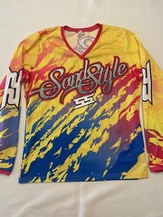 Size L savi motorcross jersey #9
