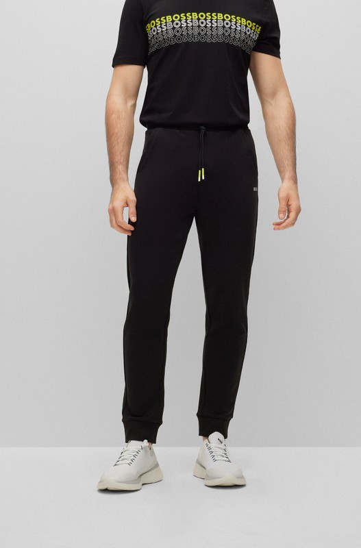 NWT Hugo Boss Green by Hugo Boss LOGO Drawstring Joggers in Back gallery