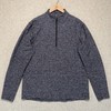 Lululemon Mens XL Black Gray Heather 1/2 Zip Long Sleeve Running Pullover gallery