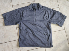 Ogio Short Sleeve 1/4 Zip Golf Pullover gray Wind Shirt Jacket mens large