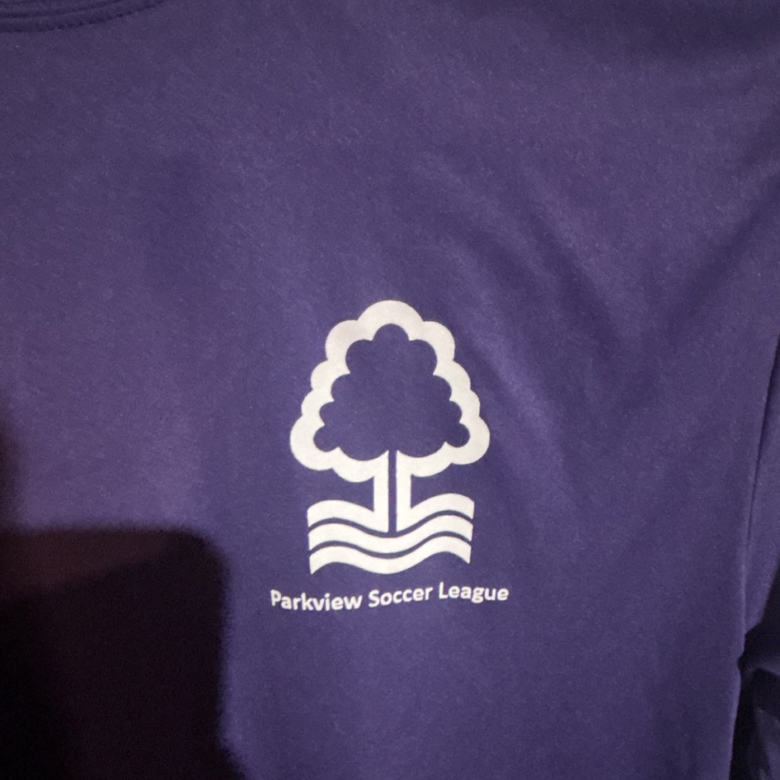 A4 Men's Purple Short Sleeve Lightweight Soccer T-Shirt M Logo Number Polyester gallery