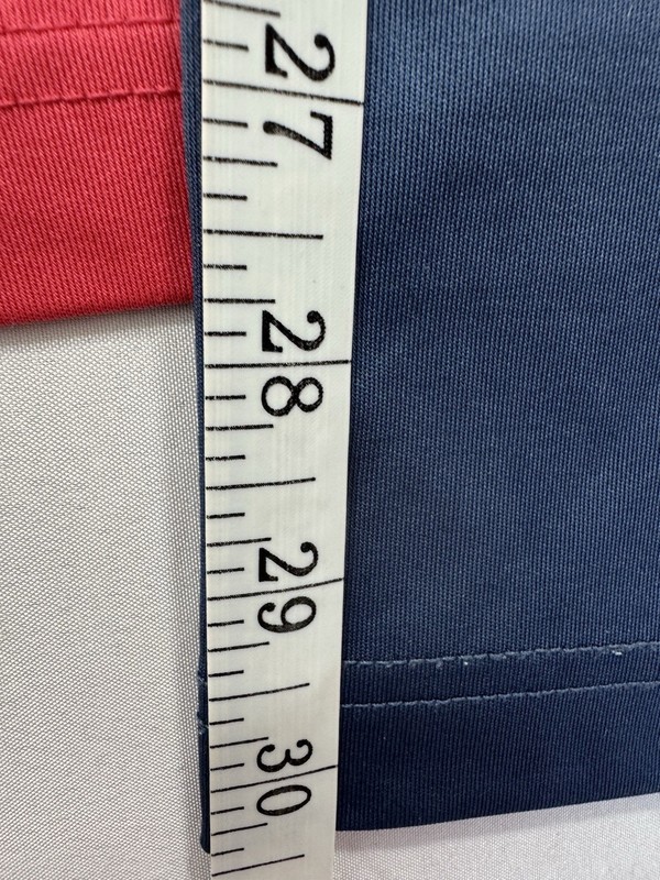 Columbia Omni-Shade Long Sleeve Sun Protection Shirt Red Navy Logo Men’s XXL gallery