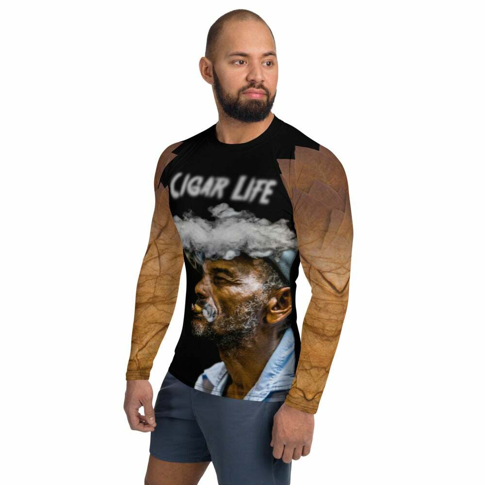 Cigar Life Oldman | Men's Rash Guard gallery