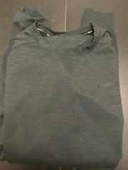 Saucony athletic mens top medium gray