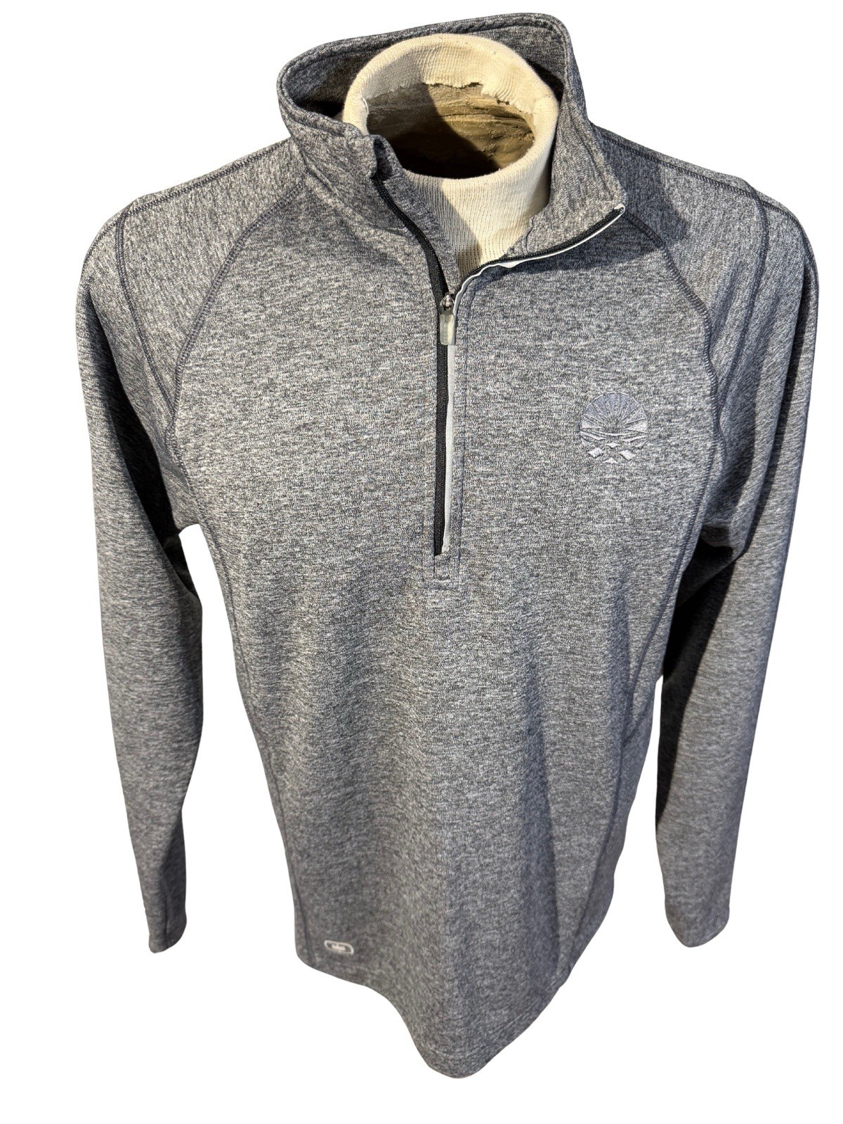 OGIO Endurance 1/4 Zip Pullover Men’s Medium Gray Athletic Performance Sweater gallery