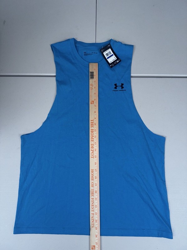 Under Armour Men's UA Sportstyle Left Chest Cut-Off Tank Top Pick Size $25 gallery
