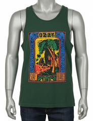 Vtg 90s Ozzy Surfboards Grunge Tank Top Shirt M USA Made Surfer Skate Hawaii Y2K