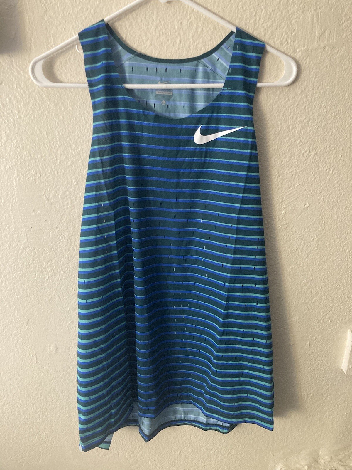 Nike 2022 Pro Elite Team Distance Singlet Made In USA [DJ1189-317] XL RARE gallery