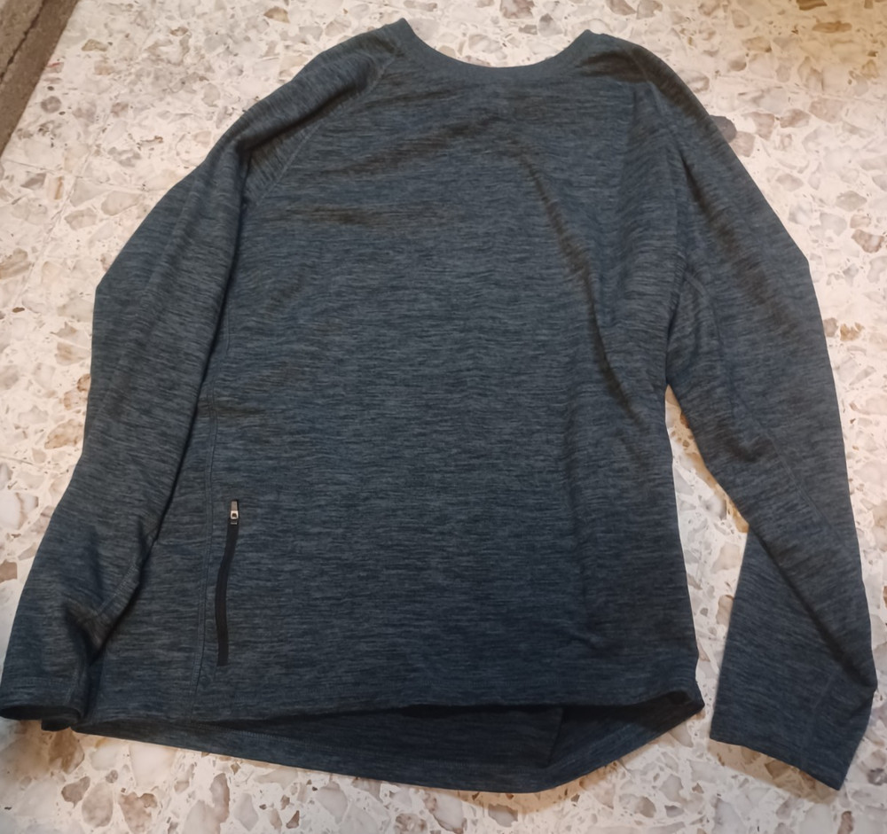 Men's Heavy Long Sleeve Athletic Style Shirt SZ 2X Gray