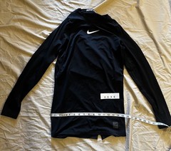 Nike Pro Black Long Sleeve Dri-Fit Top Men’s Medium