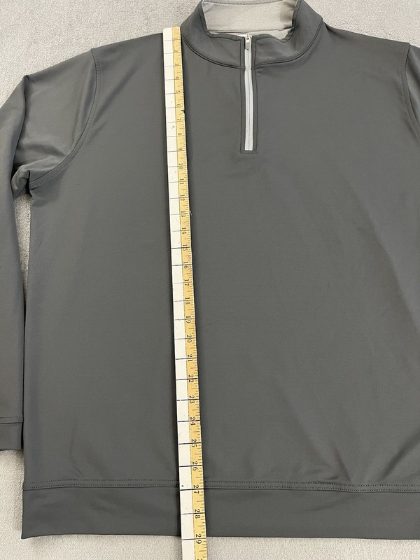 Peter Millar Mens Iron Perth Performance Stretch 1/4 Zip XL TLF Annapolis Logo gallery
