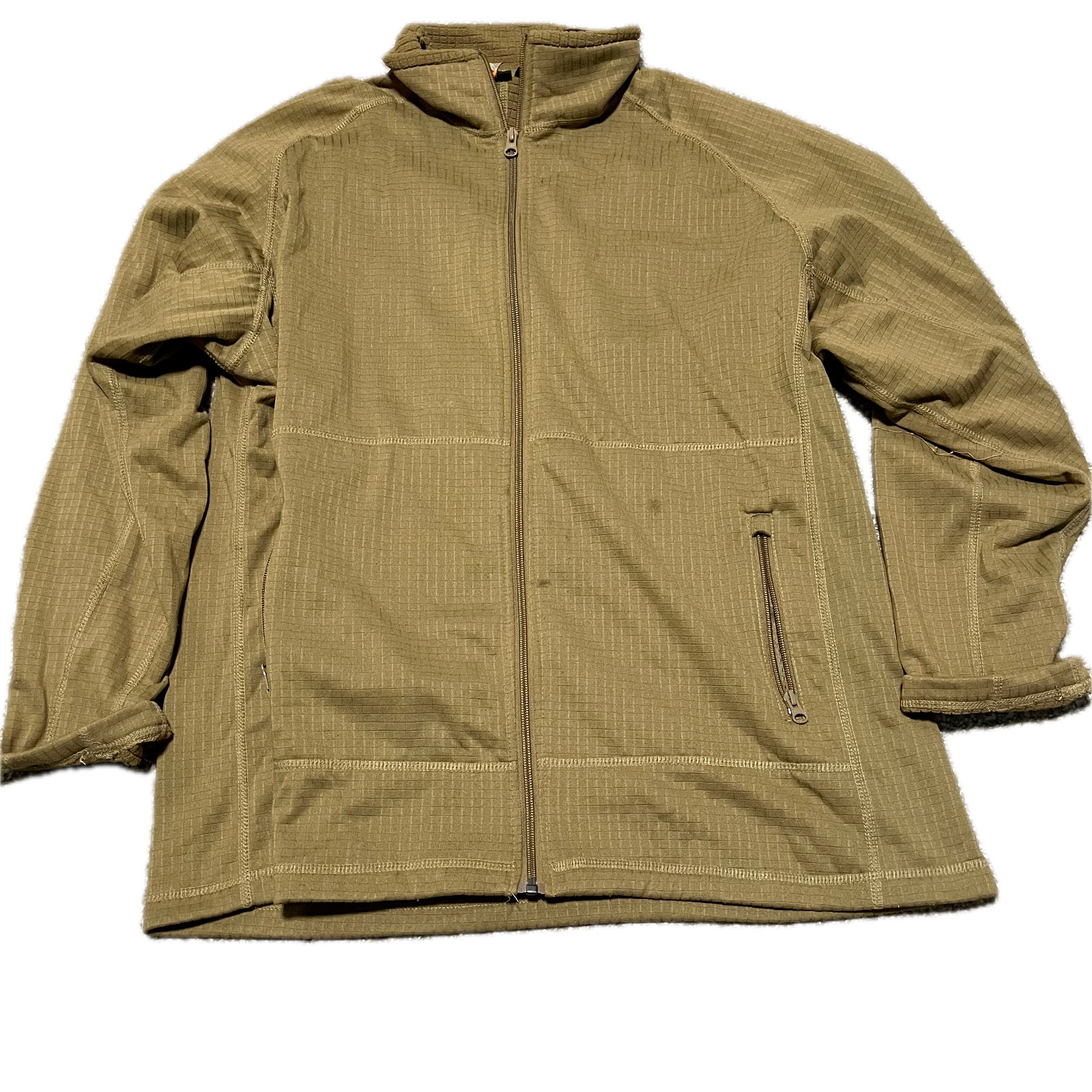 USMC FROG Pullover Mens Size Large Polartec Full Zip Grid Fleece Thermal Marines gallery