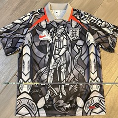 PALACE NIKE ENGLAND DRI-FIT FOOTBALL JERSEY PEWTER GREY | Size Medium
