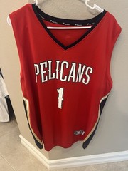 Zion Williamson #1 New Orleans Pelicans Fanatics Jersey Men’s 2XL Red NBA