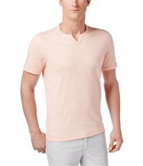 I.N.C Mens Soft Touch Basic T-Shirt, Orange, XX-Large