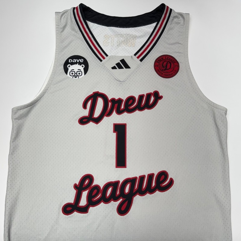 Adidas Drew League Jersey Size Medium LA Pro Am Basketball BPE 2024 gallery