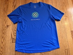 Apple Wellness Cardio Challenge 2014 Short Sleeve Shirt Medium Md M Nike DRI-FIT
