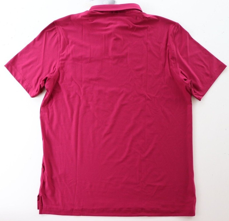 ADIDAS GO-TO UV50 SHORT SLEEVE POLO SHIRT TOP - LEGACY BURGUNDY HA9111 - MEN M gallery