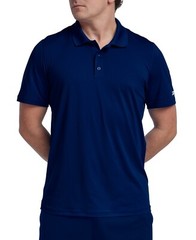 Reebok Short Sleeve Performance Training Polo Shirt Men’s M Vector Navy Pullover