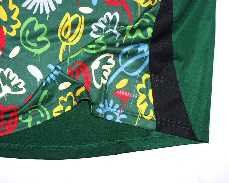 Adidas Men's Tiro PB Jersey IU0880 Slim Fit Short Sleeve, DRKGRN FLORAL, M, New gallery
