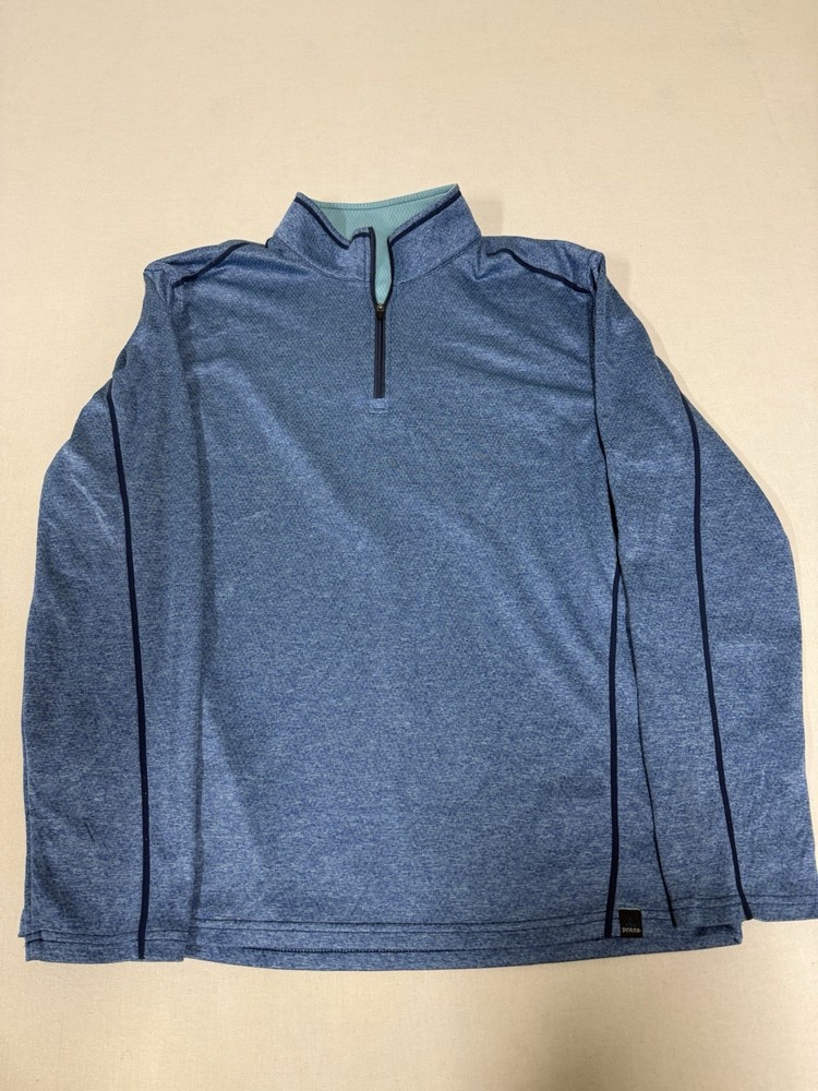 PrAna Quarter Zip Mens L Performance Pullover Outdoor Outerwear Hiking 178