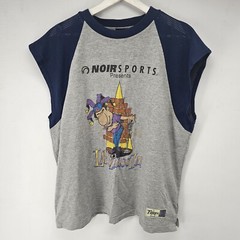 Vintage Noir Sports Laffapalooza Athleisure Shirt Size L Gray