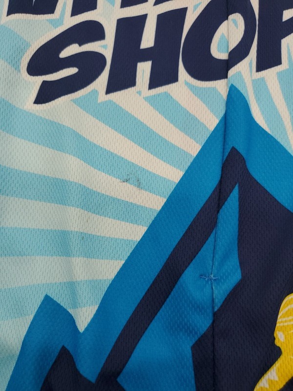 Verge Sport Cycling Jersey Men Large Aop Blue Zip..#25248 gallery