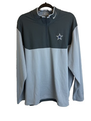 Nike Golf Tour Performance Men 2XL Collab with Dallas Cowboys Quarter Zip Dryfit