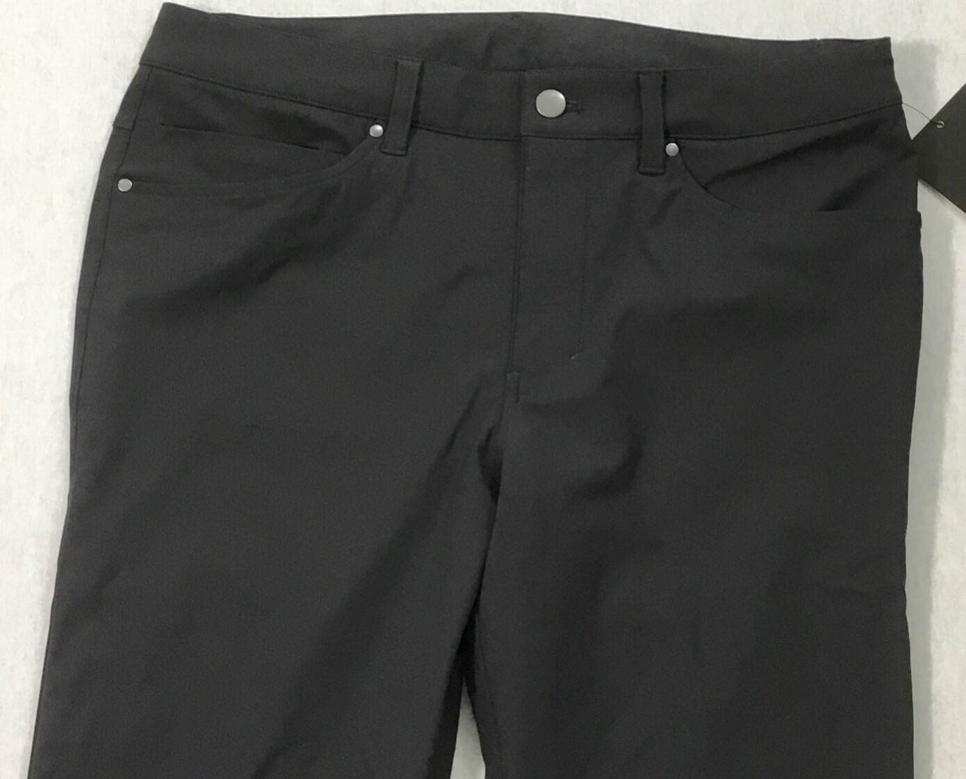 Lululemon Men’s ABC Pant Slim 34" Length OBSI Obsidian LM5552S Size 36 gallery