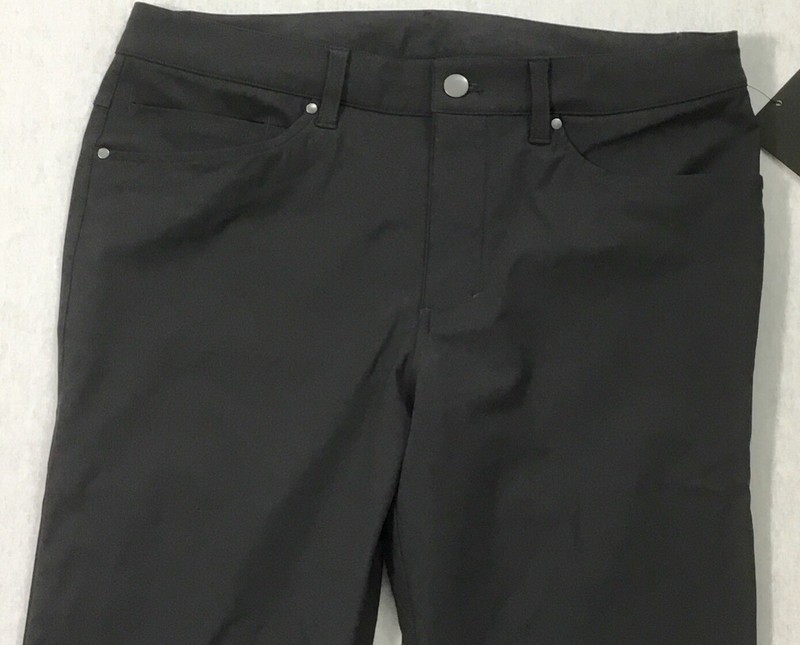 Lululemon Men’s ABC Pant Slim 34" Length OBSI Obsidian LM5552S Size 36 gallery