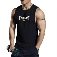 Men’s Tank Top Summer Breathable Running Sports Top Sleeveless Gym Fitness Vest