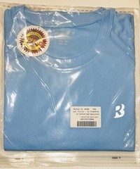 UPF 50+ Sun Shirt Mens XL Blue Long Sleeve Performance Fishing Hiking Athletic