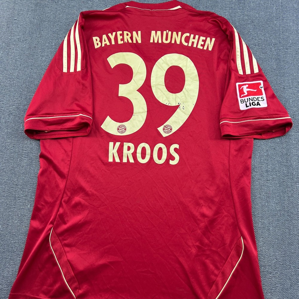 Bayern Munich 2011 2012 2013 Home Toni kroos #39 Men Sz L Adidas Football Jersey