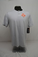 NEW Hi-Tec Shade UPF 50 Quick Dry Men’s Crew Cement Heather S/S Shirt Size MED