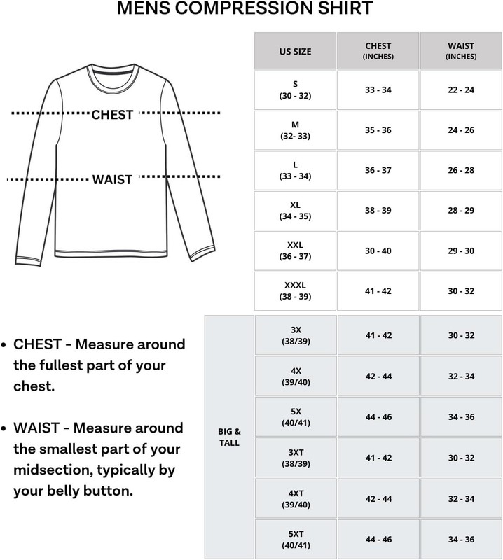 Real Essentials 4 Pack: Men's Compression Long-Sleeve T-Shirt Medium, Set E gallery