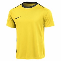 NWT Nike Dri FIt Sz L Academy Pro 24 Soccer Shirt Tour Yellow/Black FD7592-719