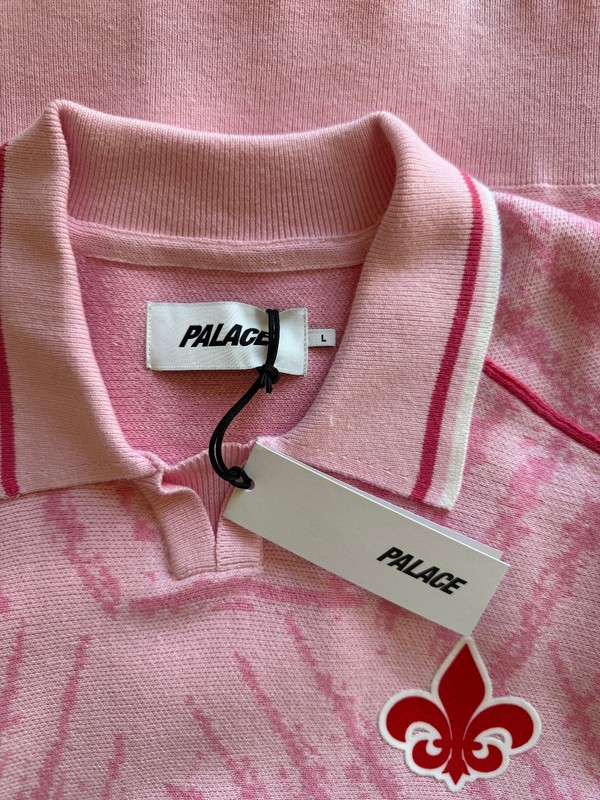 Palace Viola Knit Jersey - Size Large - Pink - NEW gallery
