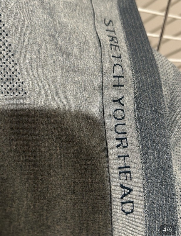 Lululemon Men’s L Slate Blue Grayish Performance Short Sleeve Tee Shirt gallery