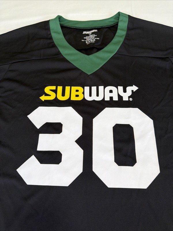 Subway Series Uniform Jersey Men's Small 2022 Black The Beast #30 Football gallery