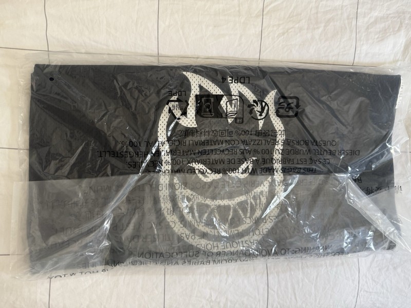 Supreme Supreme®/Spitfire® Black Football Jersey SS26 Mens Size XL Graphic Print gallery