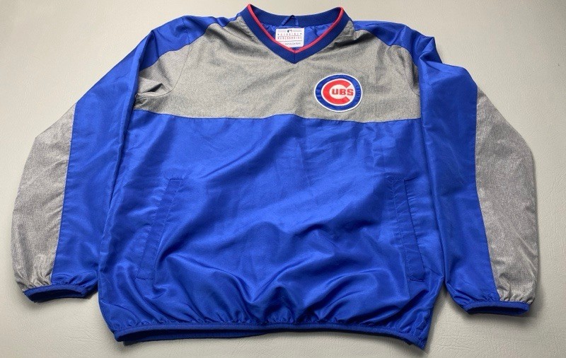Chicago Cubs GIII Sports Carl Banks MLB Pullover Windbreaker Jacket Large 8263 gallery