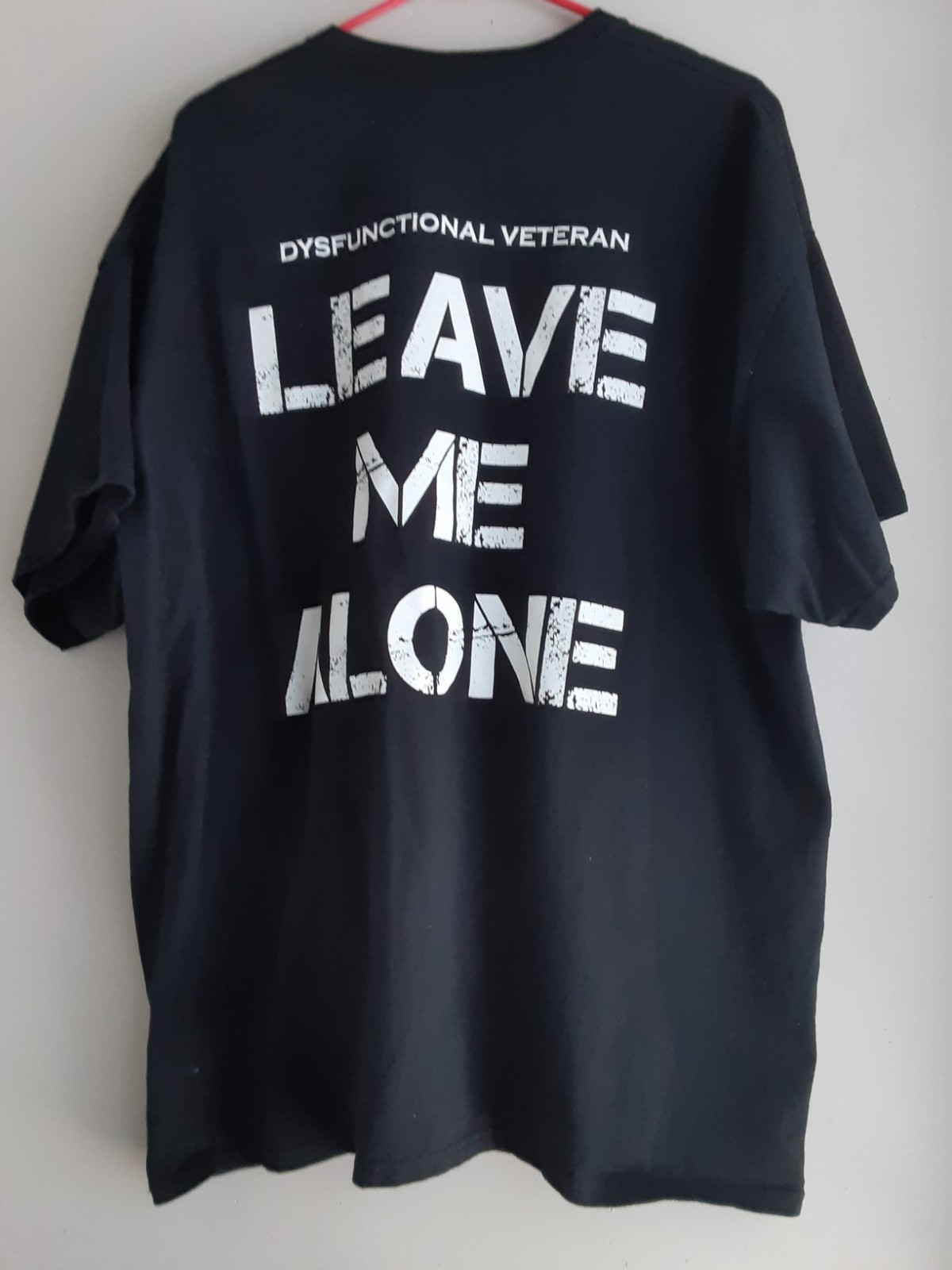 Military Humor Dysfunctional Veteran MADE N USA T-SHIRT 2XL Black FREE SHIPPING gallery