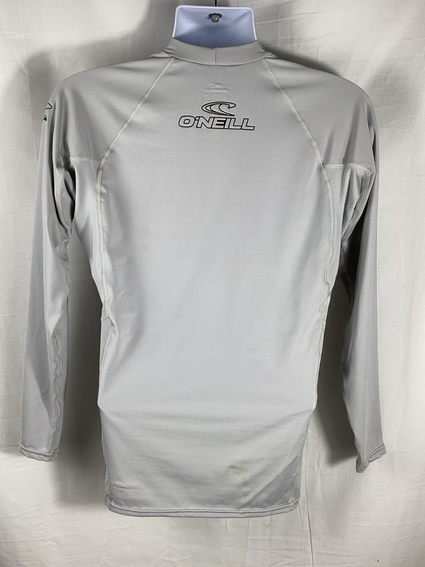 O'Neill Basic Skins Long Sleeve UV 50+ Rash Guard Swim Sun Top Size Large gallery