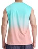 Men's Sleeveless Shirt Quick Dry UPF 50+ Swim Beach Shirts Gym Workout Muscle... gallery