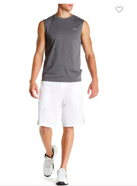 Adidas Breathable Climalite Men's 10" Short White AJ2102 gallery