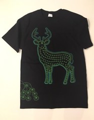New Mexican Design Men’s T-Shirt. (Black ) Sizes: M, M