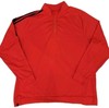 Adidas Size 2XL Mens Hot Pink Half Zip 3stripe Sleeve Athletic Pullover gallery
